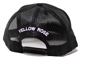 Yellow Rose Golf Trucker Black