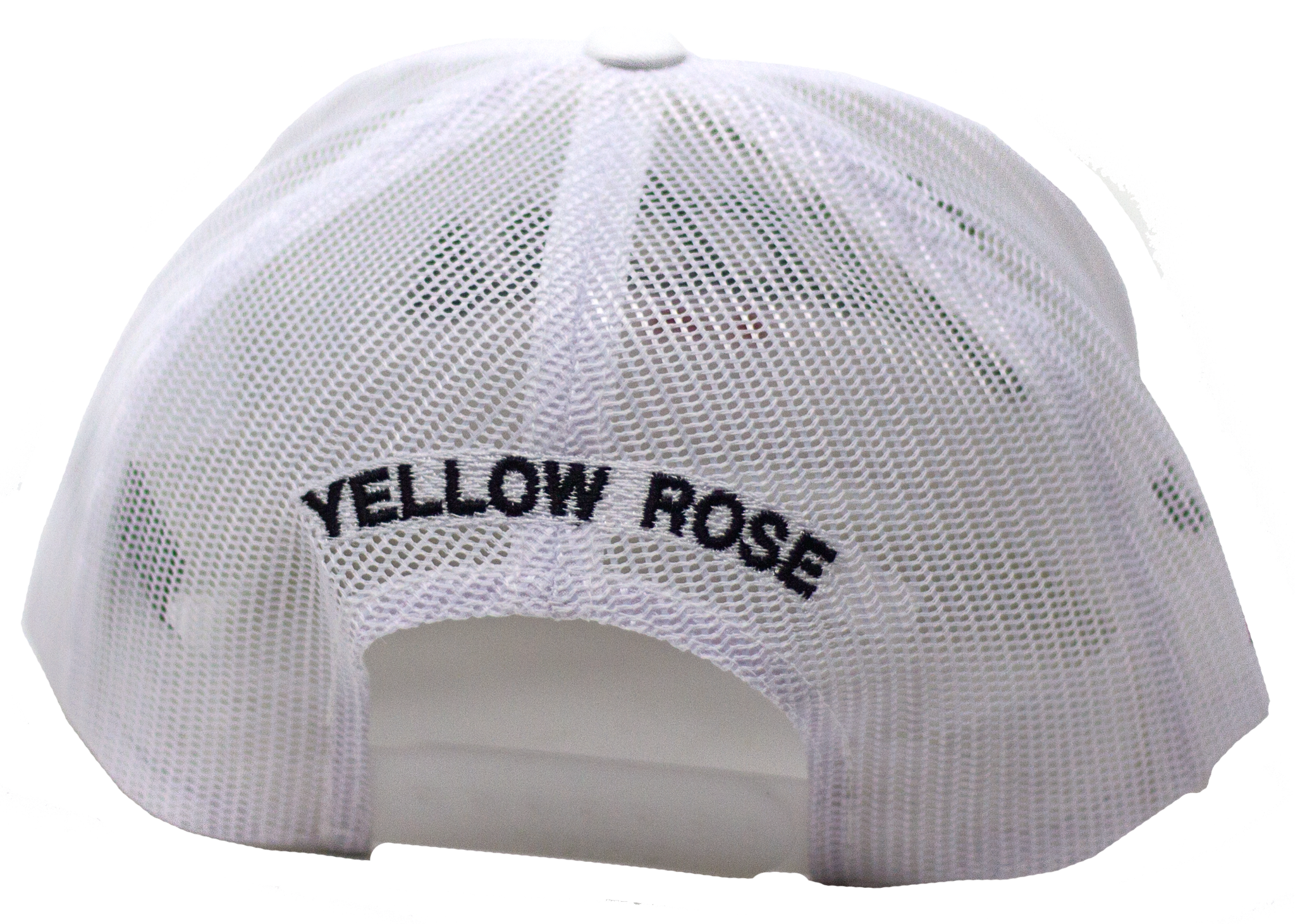 Yellow Rose Golf Trucker White